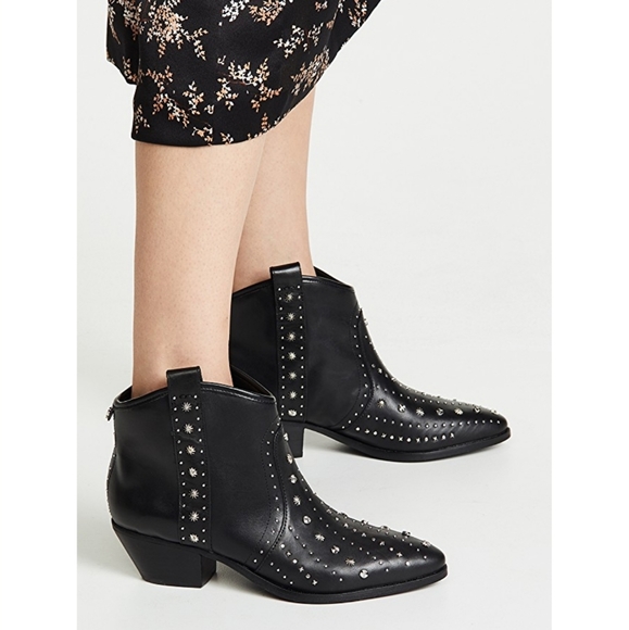 Western Inspired Sam Edelman Star Studded Booties - Picture 7 of 7